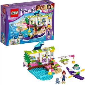 LEGO Friends Heartlake Surf Shop Building Kit For Kids Ages 6-12